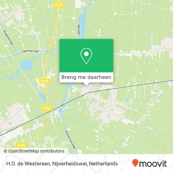 H.O. de Westereen, Nijverheidswei kaart