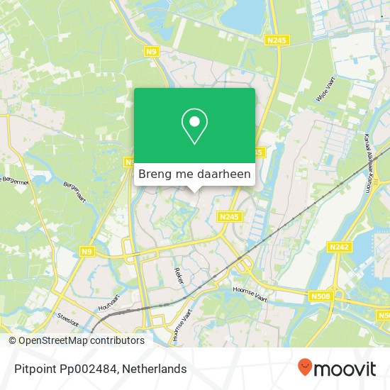 Pitpoint Pp002484 kaart