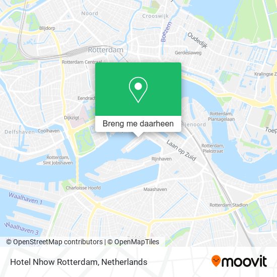 Hotel Nhow Rotterdam kaart