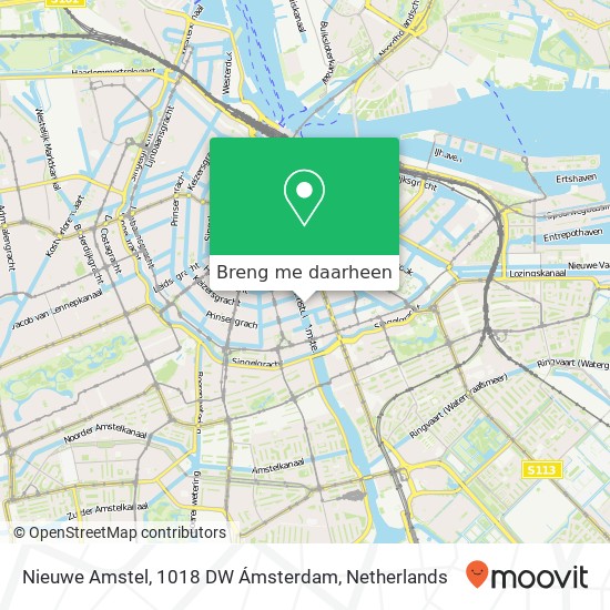 Nieuwe Amstel, 1018 DW Ámsterdam kaart