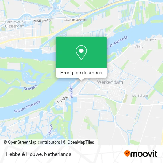 Hebbe & Houwe kaart