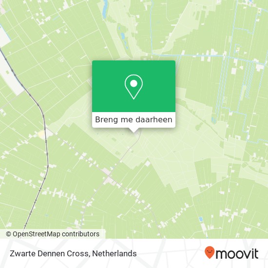 Zwarte Dennen Cross, 7715 Punthorst kaart