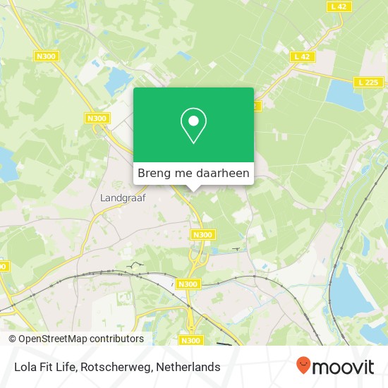 Lola Fit Life, Rotscherweg kaart