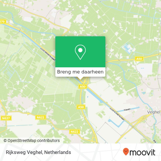 Rijksweg Veghel, 5466 Veghel kaart