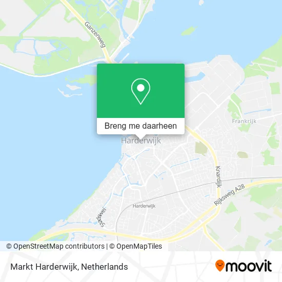 Markt Harderwijk kaart
