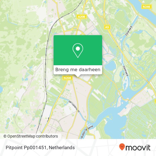 Pitpoint Pp001451 kaart