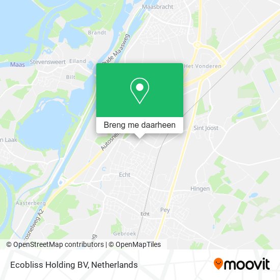 Ecobliss Holding BV kaart