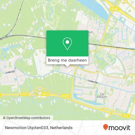 Newmotion Utpiten033 kaart