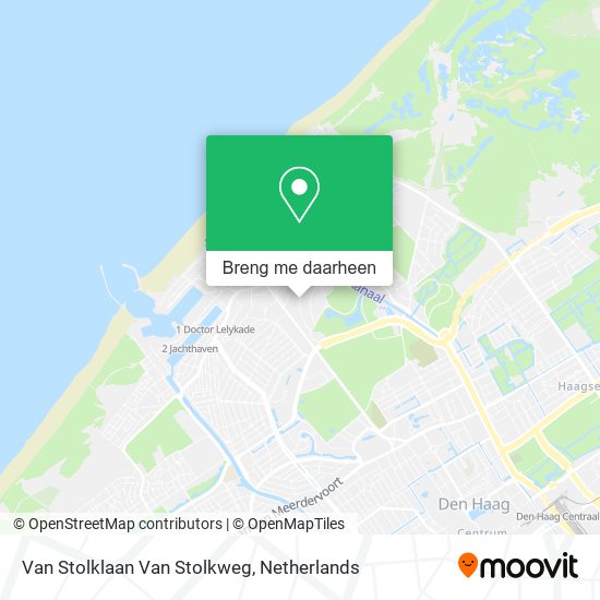 Van Stolklaan Van Stolkweg kaart