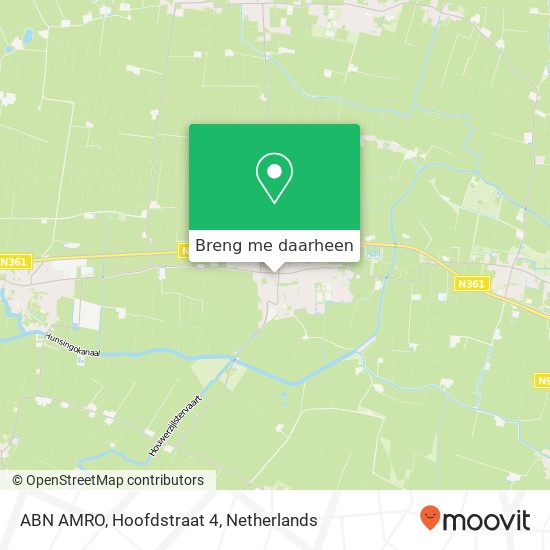 ABN AMRO, Hoofdstraat 4 kaart