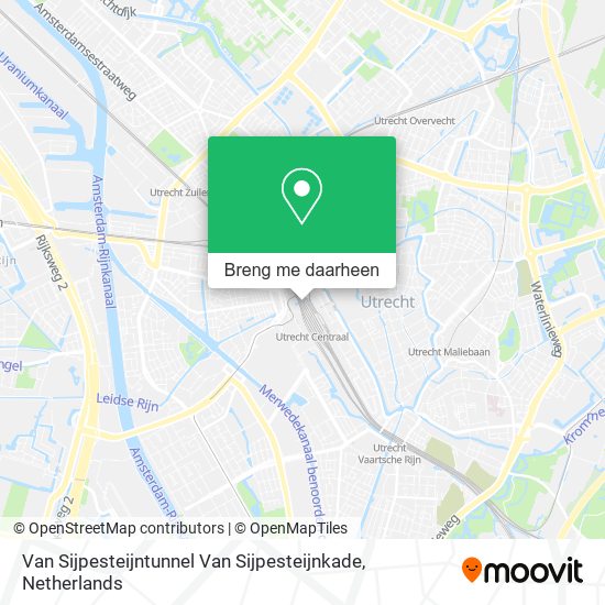 Van Sijpesteijntunnel Van Sijpesteijnkade kaart