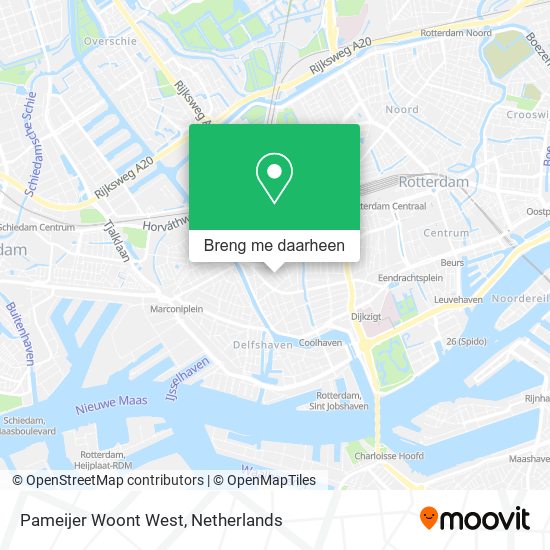 Pameijer Woont West kaart