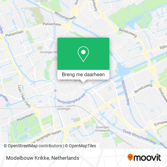 Modelbouw Krikke kaart