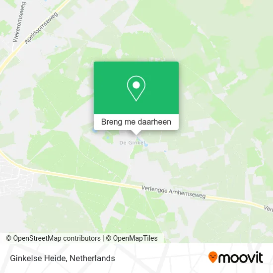 Ginkelse Heide kaart