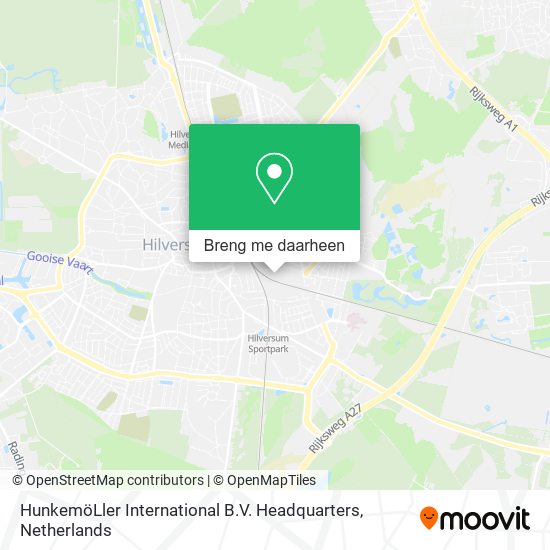 HunkemöLler International B.V. Headquarters kaart