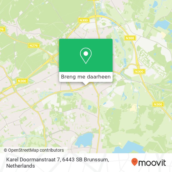 Karel Doormanstraat 7, 6443 SB Brunssum kaart