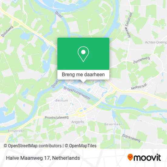 Halve Maanweg 17 kaart