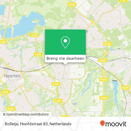 Bolletje, Hoofdstraat 83 kaart