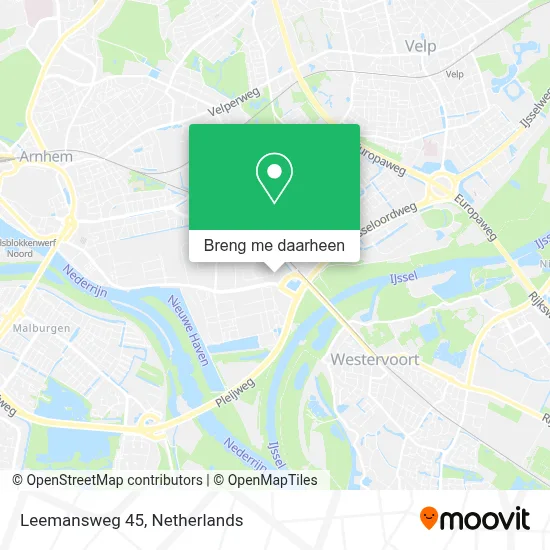 Leemansweg 45 kaart