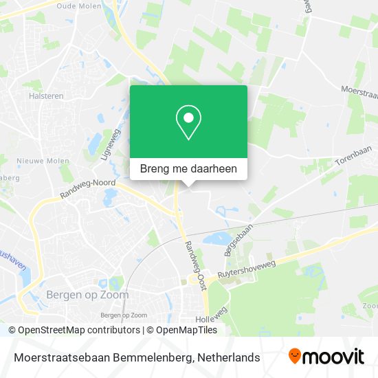 Moerstraatsebaan Bemmelenberg kaart