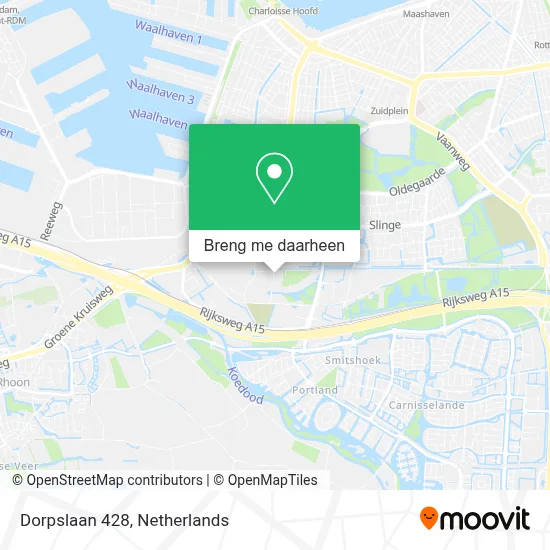 Dorpslaan 428 kaart