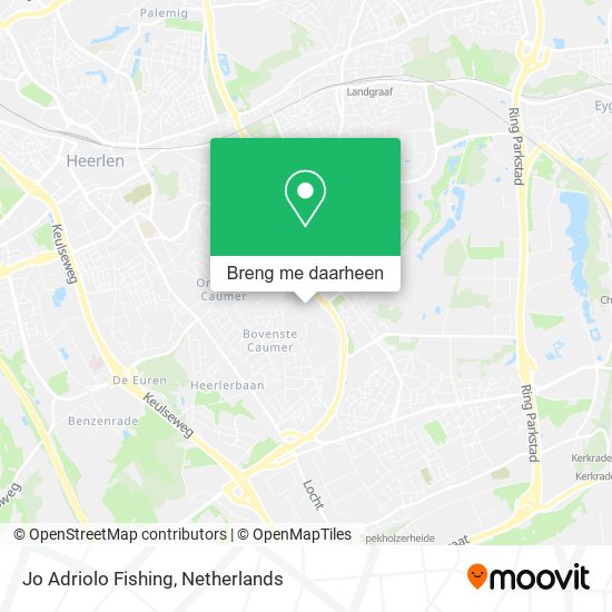 Jo Adriolo Fishing kaart