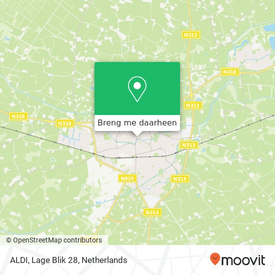 ALDI, Lage Blik 28 kaart