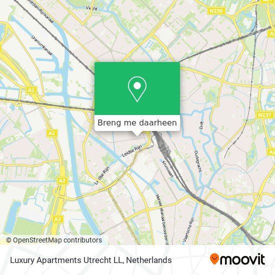 Luxury Apartments Utrecht LL kaart