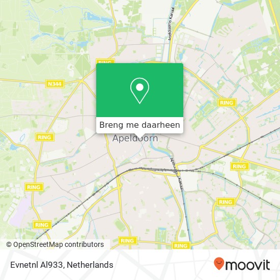 Evnetnl Al933 kaart