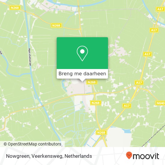 Nowgreen, Veerkensweg kaart