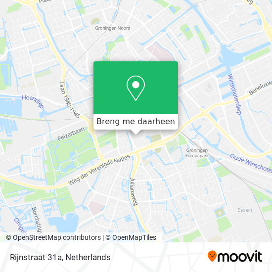 Rijnstraat 31a kaart