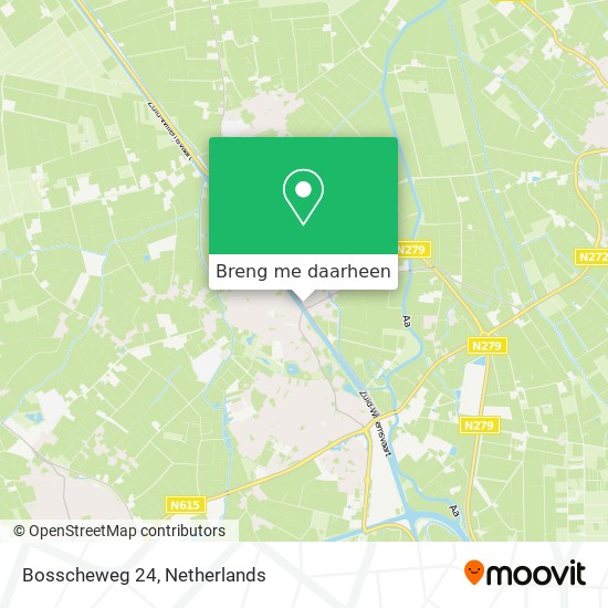 Bosscheweg 24 kaart