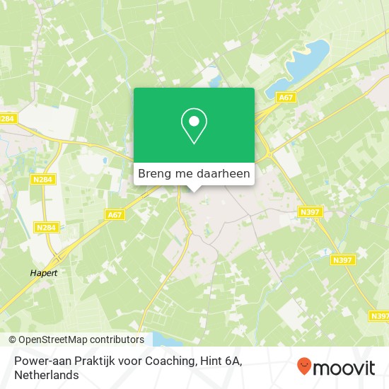 Power-aan Praktijk voor Coaching, Hint 6A kaart