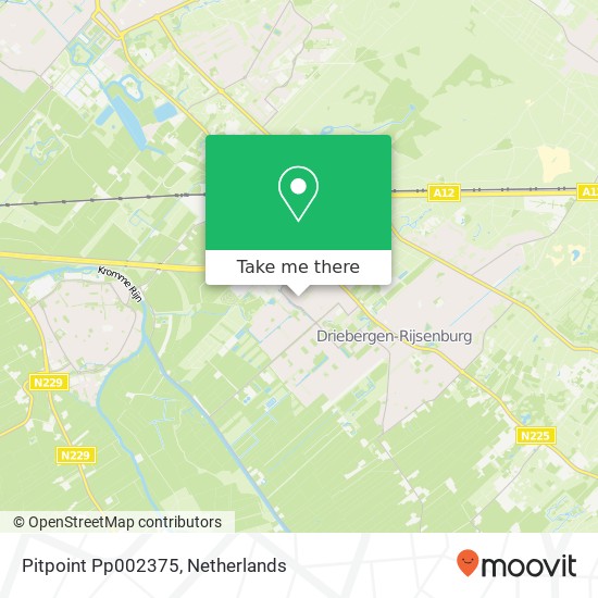 Pitpoint Pp002375 kaart