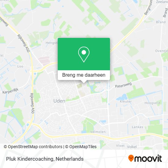 Pluk Kindercoaching kaart