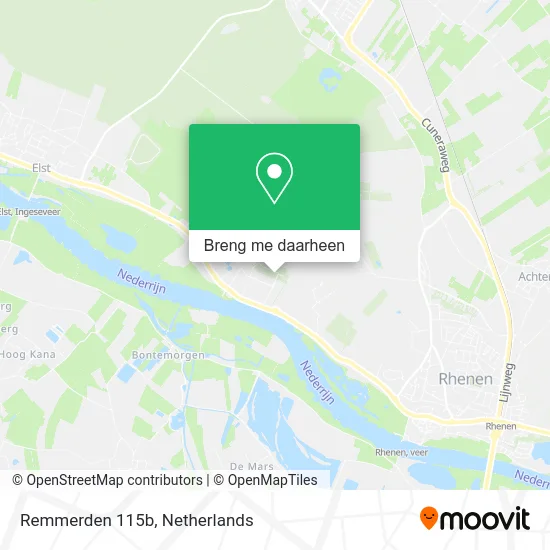 Remmerden 115b kaart