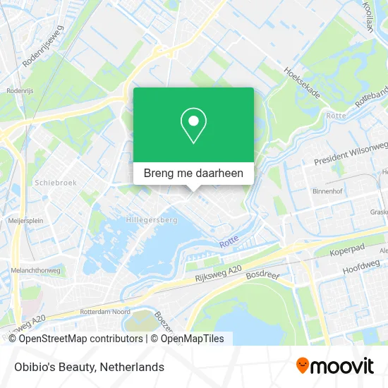 Obibio's Beauty kaart