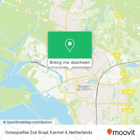 Osteopathie Zoë Braal, Karmel 4 kaart