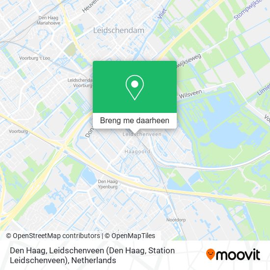 Den Haag, Leidschenveen kaart