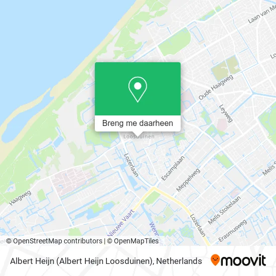 Albert Heijn (Albert Heijn Loosduinen) kaart