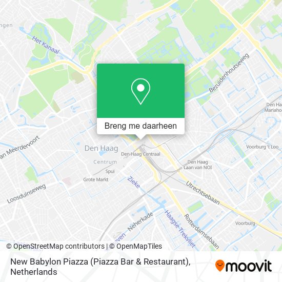 New Babylon Piazza (Piazza Bar & Restaurant) kaart