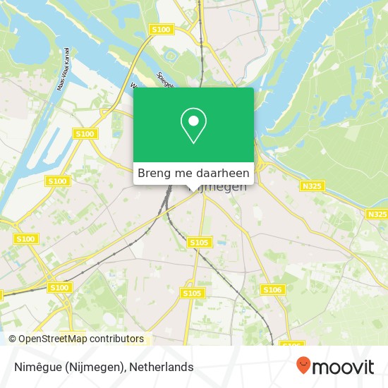 Nimêgue (Nijmegen) kaart