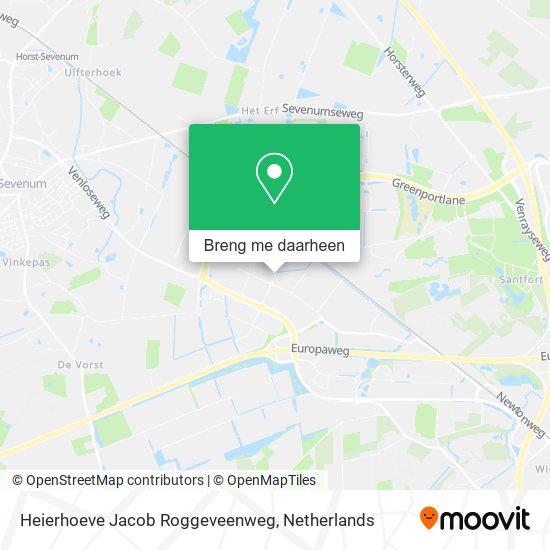Heierhoeve Jacob Roggeveenweg kaart