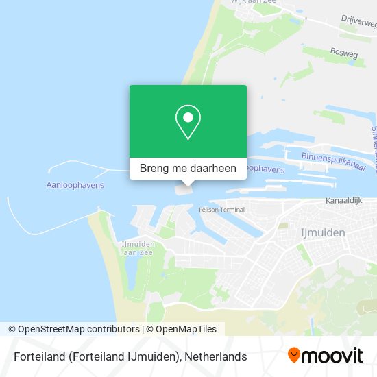 Forteiland (Forteiland IJmuiden) kaart