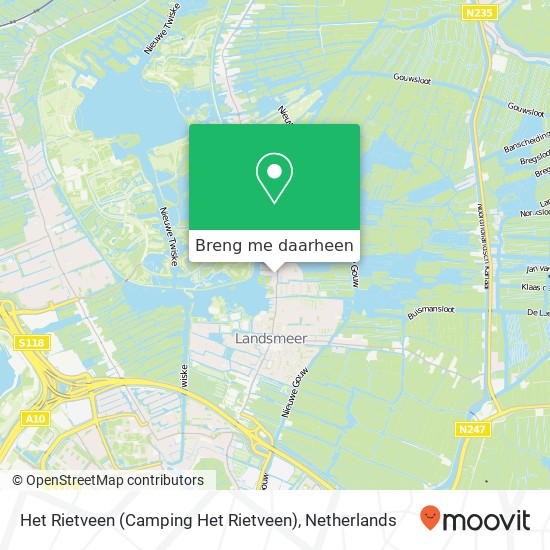 Het Rietveen (Camping Het Rietveen) kaart