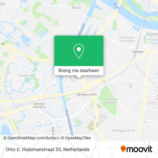 Otto C. Huismanstraat 30 kaart