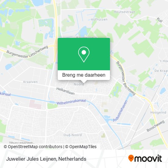 Juwelier Jules Leijnen kaart