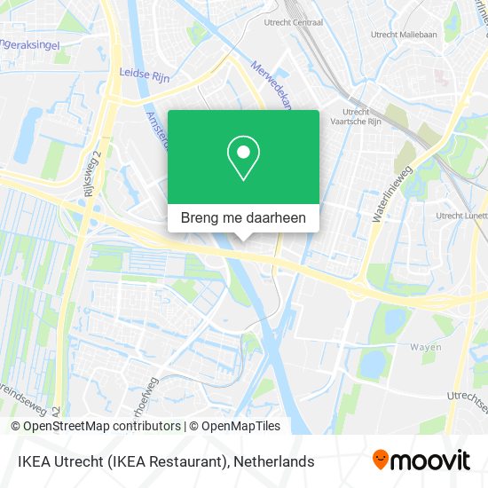 IKEA Utrecht (IKEA Restaurant) kaart