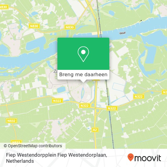 Fiep Westendorpplein Fiep Westendorplaan kaart