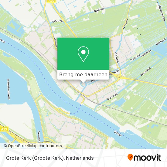 Grote Kerk (Groote Kerk) kaart